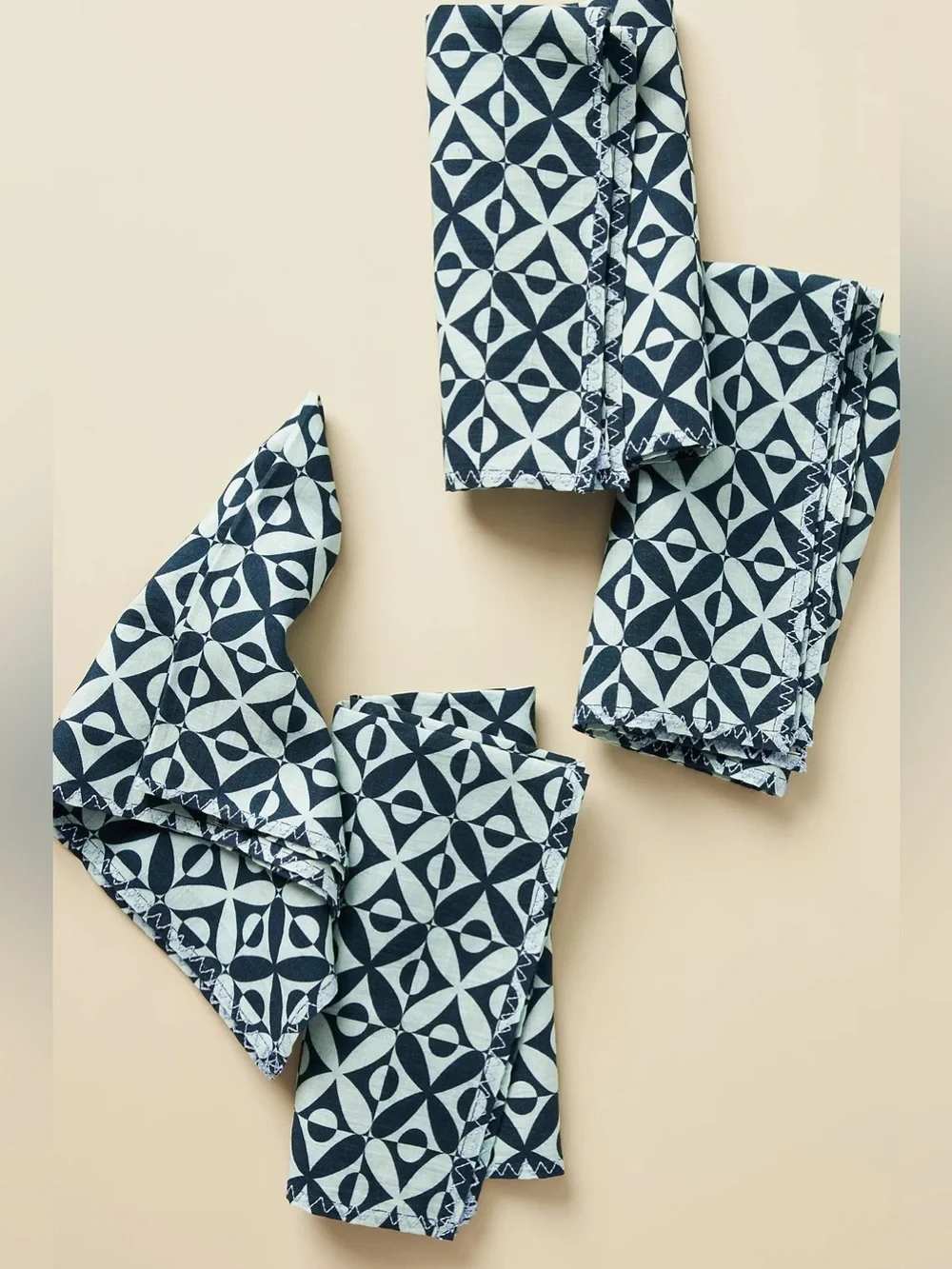 New🌟Anthropologie-Chan Luu Pecan Napkins, Set of 4